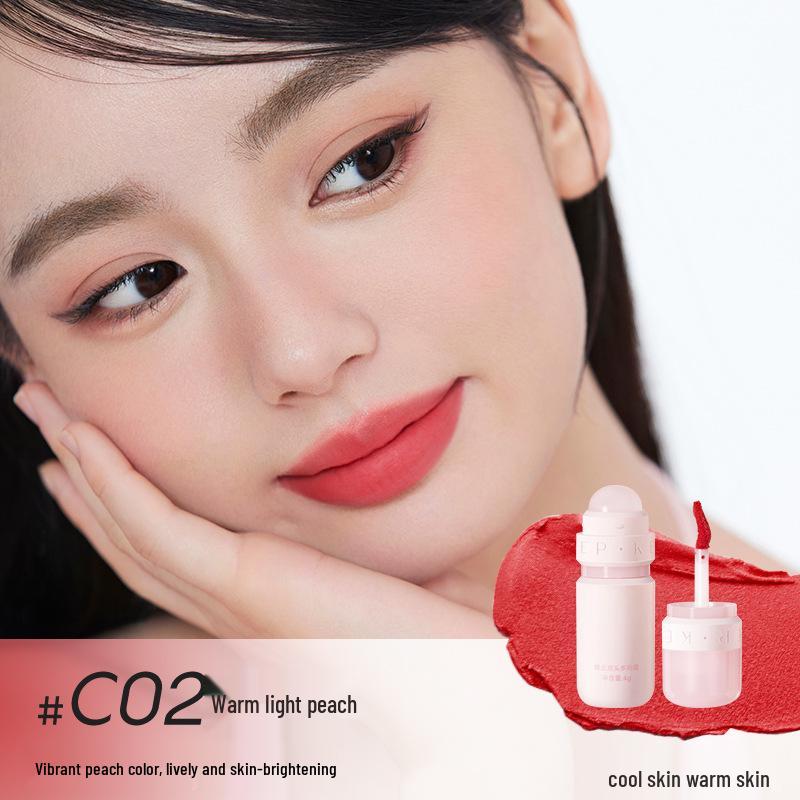 

ForeverKey Dual Multi-Use Lip Gloss & Lipstick: Double-Ended Lip Mud for Lips and Eyes.