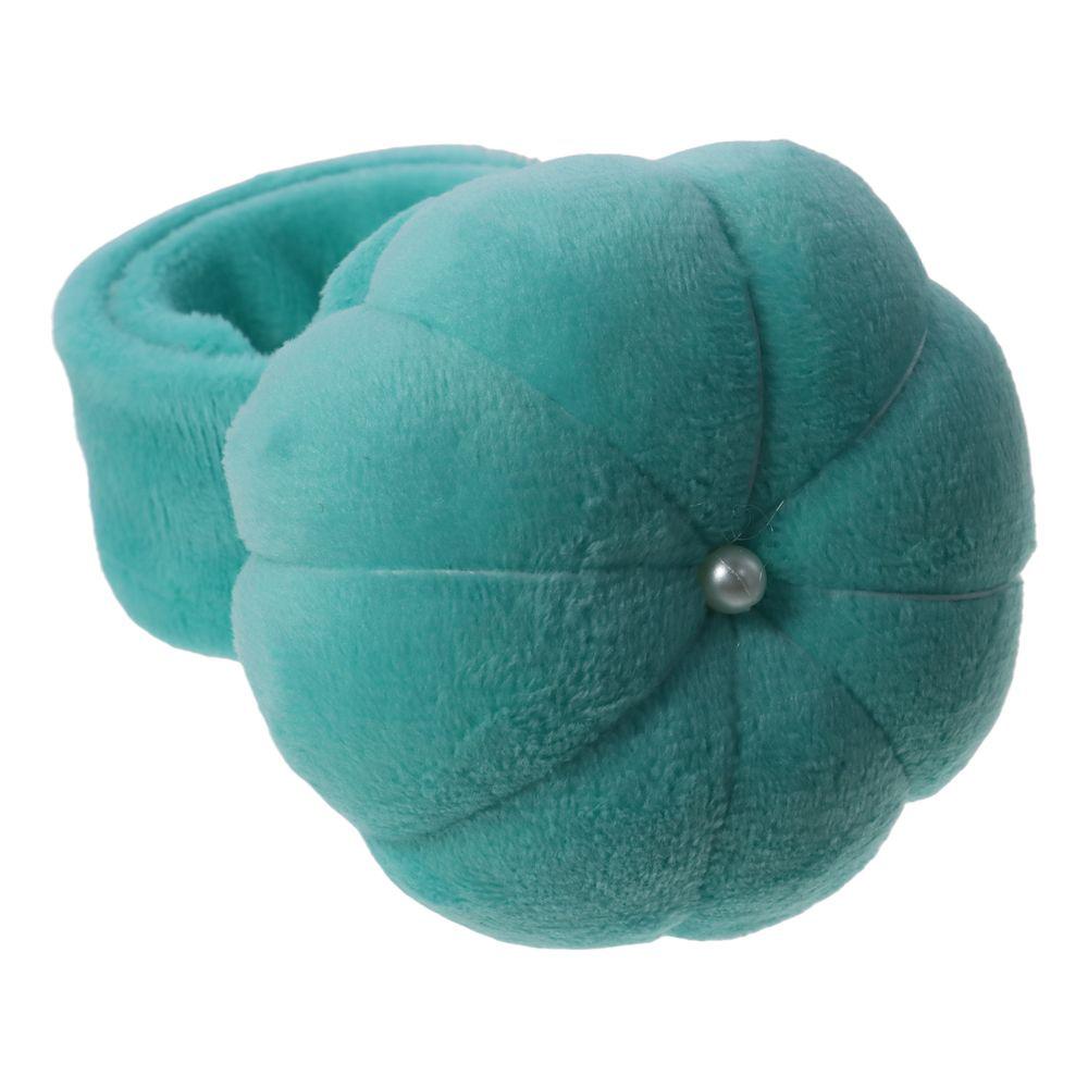 Needlework Polyester Wrist Flannel Blue Sewing Needle Pincushions DIY Crafts