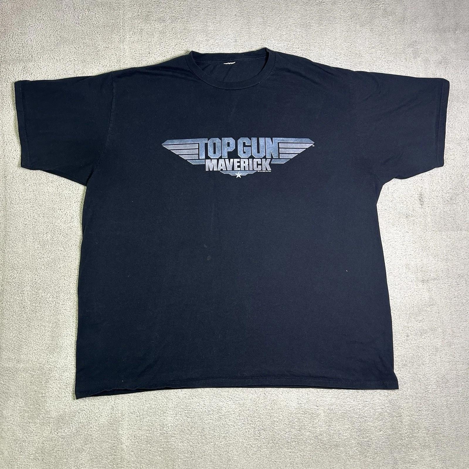 

Top Gun Maverick Movie Promo Tee Shirt Men’s 2XL Graphic Print Short Sleeve S