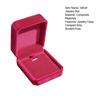 Jewelry Box Rose Pink Hard Case with Soft Velvet Interior Shock-Proof Scratch-Proof Jewelry Storage