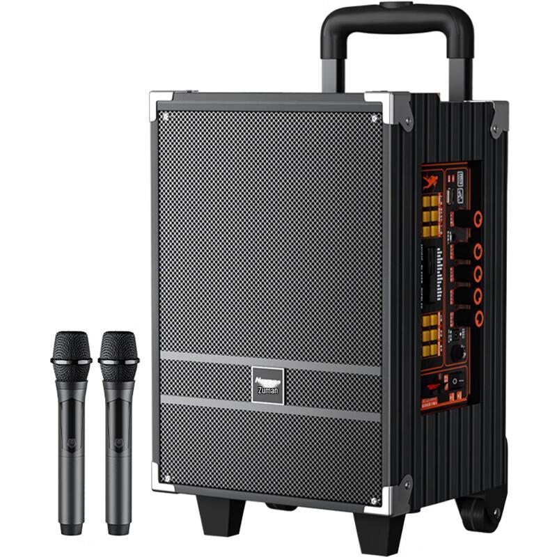 Newmine N518 8-inch Portable Bluetooth KTV Trolley Speaker