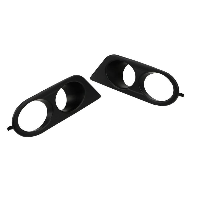 2x Frontstoßstange Nebelscheinwerferabdeckung für BMW E46 M3 2001 2002 2003 2004 2005 2006 Auto Doppel-Loch-Umrandung Luftkanal-Gitter Rennsport-Stil