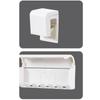 Wall Mounted Toothbrush Holder Facial Cleanser Stand Toothpaste Storage Rack