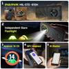 Ulefone Armor X31 4G Robustes Telefon 6,56” Android 15 Smartphone Bis zu 12 GB RAM 128 GB ROM 48 MP NFC Nachtkamera IR-Blaster Global