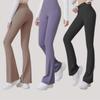 New Arrivals Open Run Women Bootcut Leggings Sportswear Solid Color