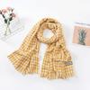 Scarf Women'S Winter Imitation Cashmere Scarf Dongdaemun Plaid Scarf Autumn Scarf