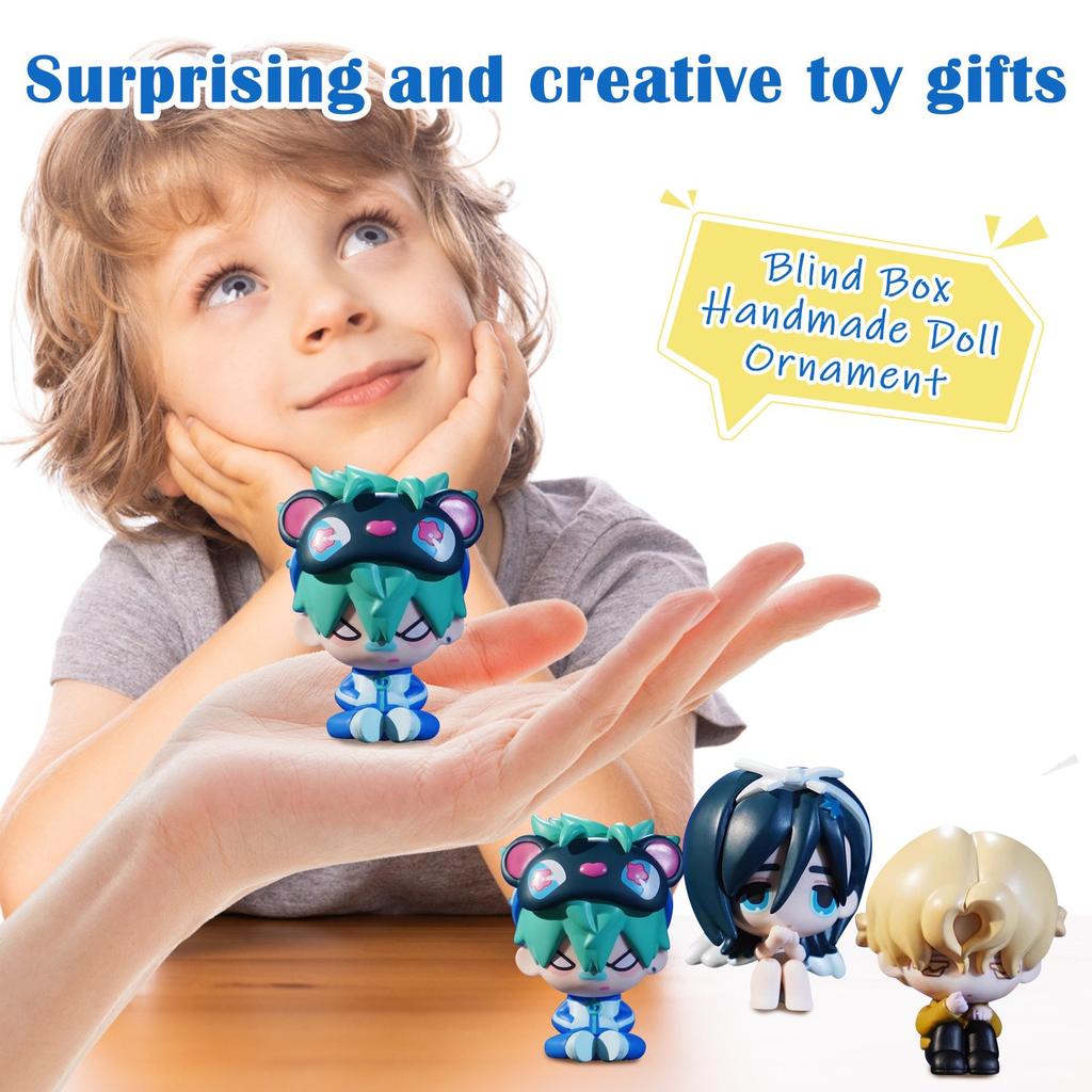 Friends Series Cute Doll Accessories Gift Set Of 8 End Boxes Random Style