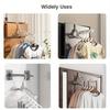 2pcs Portable Foldable Travel Hanger Folding Clothes Drying Rack Travel Hangers Hanging Rack with 5 Holes for Hotel Travel