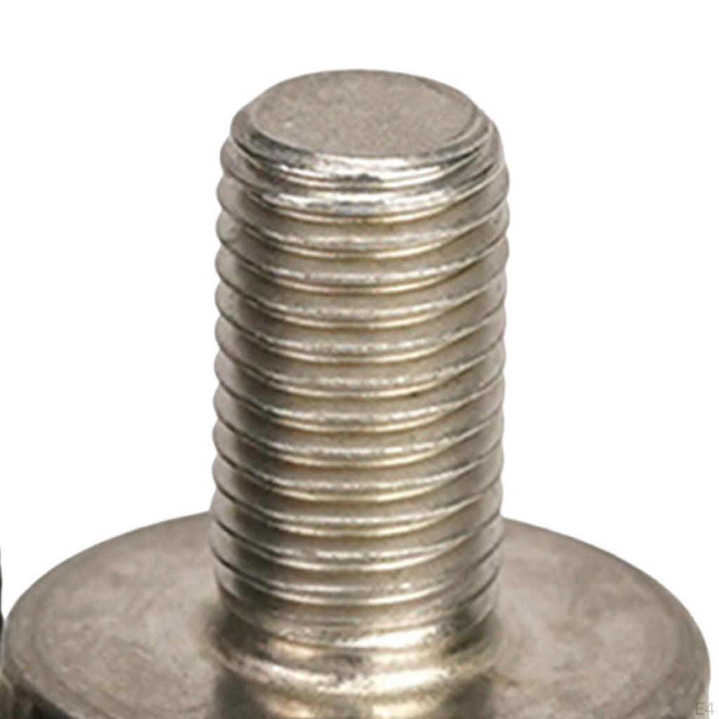 2 stk. sekskantede festebolter for krankarm til sykkel, 8 mm erstatningsskruer for kranklager