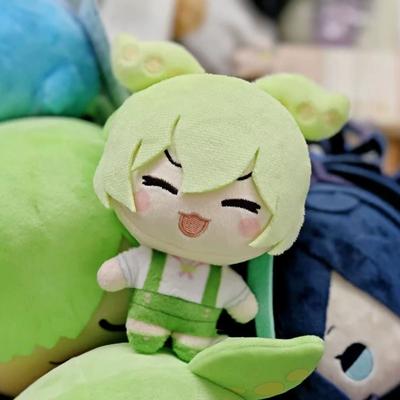 New Zundamon Plush Doll 10cm Cute Cotton Doll Noda Green Mascot Soft Stuffed Anime Character Toy with Pea Pod Ears for Fans Collection Birthday Gift