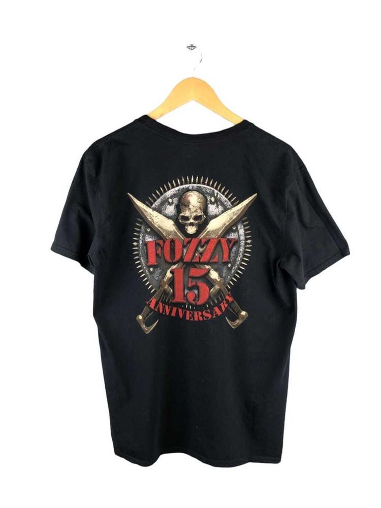 Vintage Fozzy 15 Anniversary Tour T-shirt Classic unisex TU184 Unisex T-Shirt S