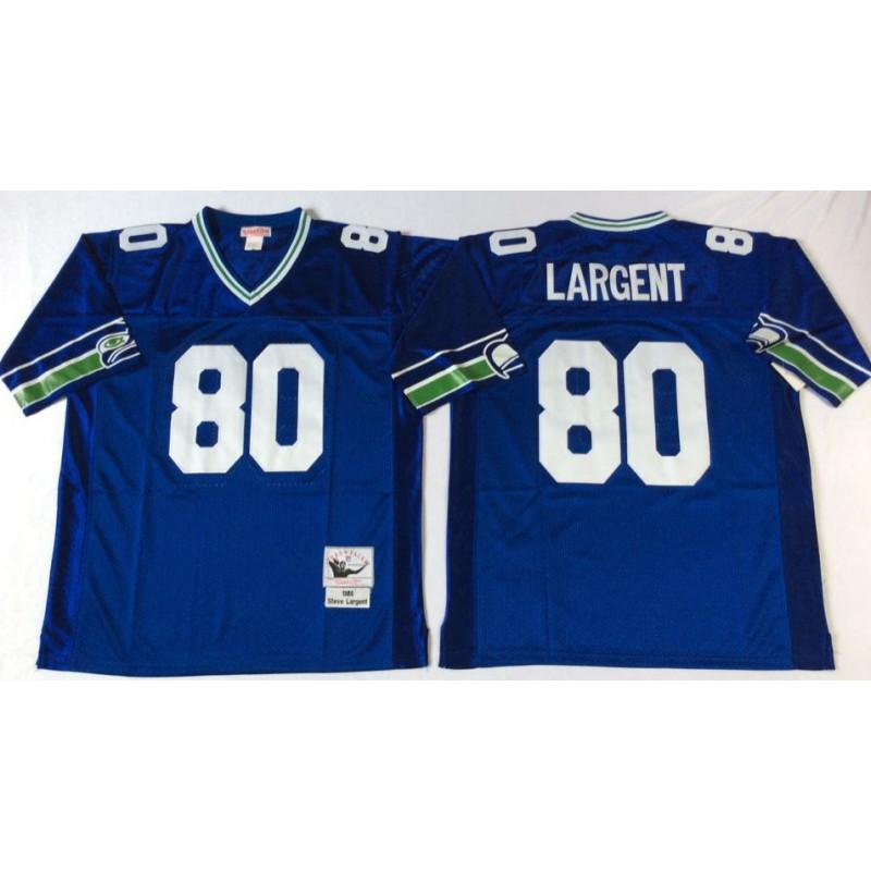Rugby Trikot Seattle Seahawks Hall of Fame Vintage 80 96 Retro Limitierte Auflage Fanbekleidung