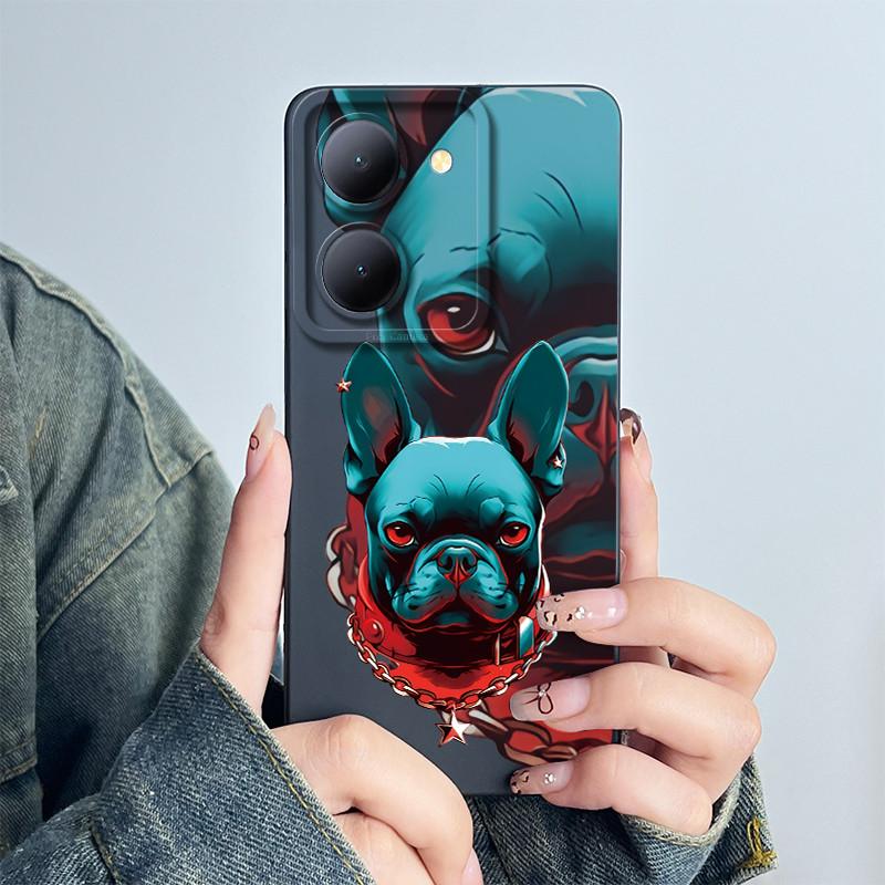 For Vivo Y36 5G Phone Case V2248 Funda Soft Silicone Cute Panda Flower Boys Girls Shell Cartoon Back Cover Protective Casing