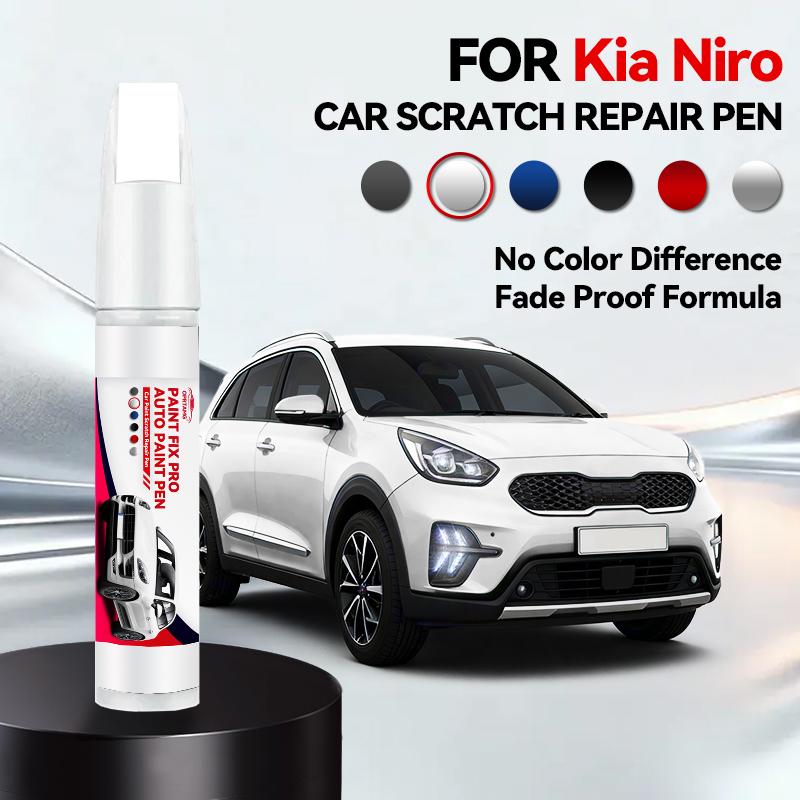 OPRTAMG Purpose Vehicle For KIA NIRO Car Paint Repair Pen Touch Up Scratch Remover DIY Auto Accessories Pearly White SWA Aurora