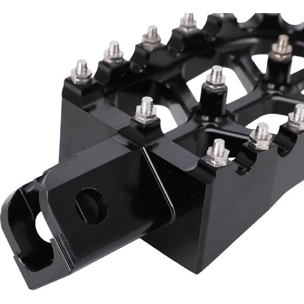 JFG RACING Dirt Bike Foot Pegs,Universal CNC Motorcycle Pit Mini Bike Pegs For YZ KX TTR PW XR CRF 50 70 80 85 100 110 Tao Tao DB-X RFZ Lifan KAYO -