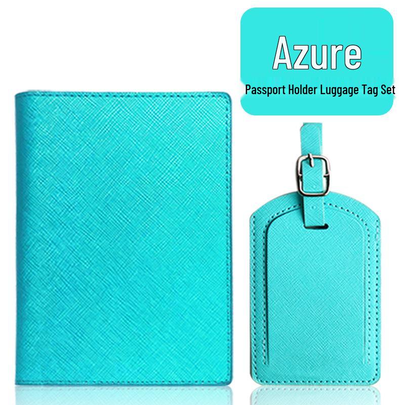 

Набор сумок для хранения документов для трансграничной торговли: Вместительный держатель для паспорта с отделениями для нескольких карт для мужчин и женщин небесно-голубой