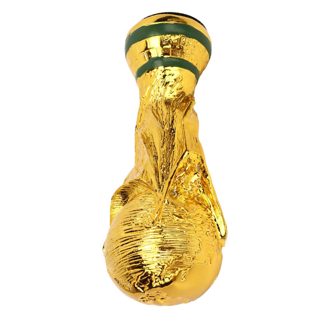 Gold Cup Replica Trophy 2022 World Soccer Award Trophy for Family Decoration Football Fan Gift 13cm Solid