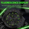 Fashion Men Watch Luminous Waterproof Chronograph Date Man Wristwatch Big Dial Stainless Steel Quartz Analog Watches Reloj