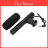 Microphone Portable Condenser Lightweight With Windsheid For Camera Camcorder