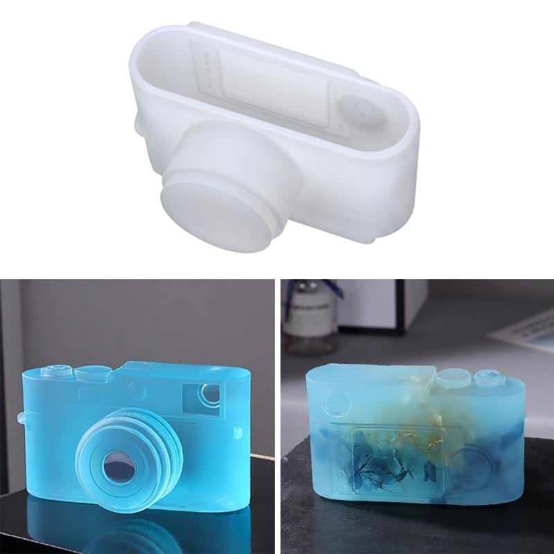 3D Camera Silicone Chocolate Candy Mold Cake Decorating Tools   Soap Mold Home Photography Ornament Molds Craft