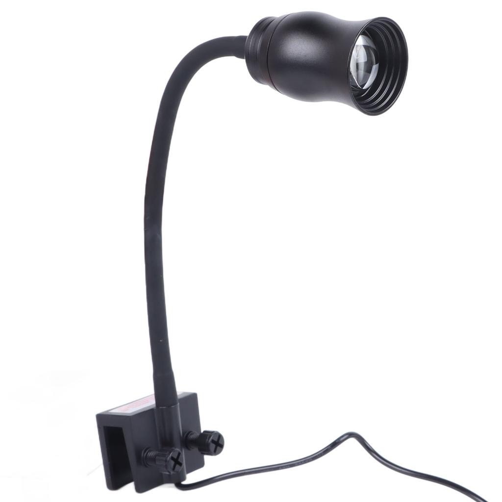 Akvarieklemmelys Trefarget dimming LED-lys Akvarium Klemmelampe 3.6W 50Hz