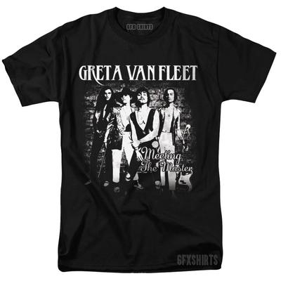 Greta Van Fleet Shirt Concert Tour Merch Vtg Graphic Design T-Shirt