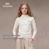 YEEHOO Girls' Long-Sleeve High-Neck Thermal Base Layer