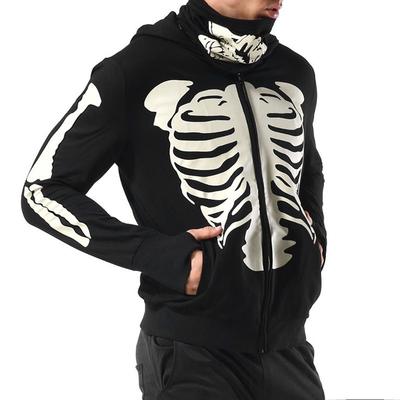 mens skeleton sweater