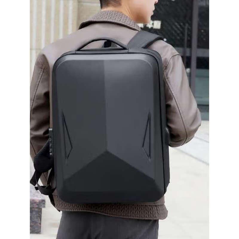 Li Shen Men's Mecha Hard Shell Laptop Backpack