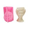 Planter Vase Moulds Medusas Shapes Cements Mold Silicone Material Suitable for DIY Hand-Making Succulent Plant Flowerpot