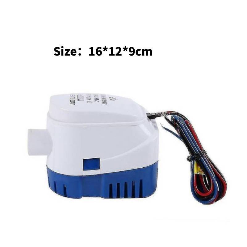 Boat Water Pump 600gph Marine Dc Submersible Pump With Auto Switch For Marine Use