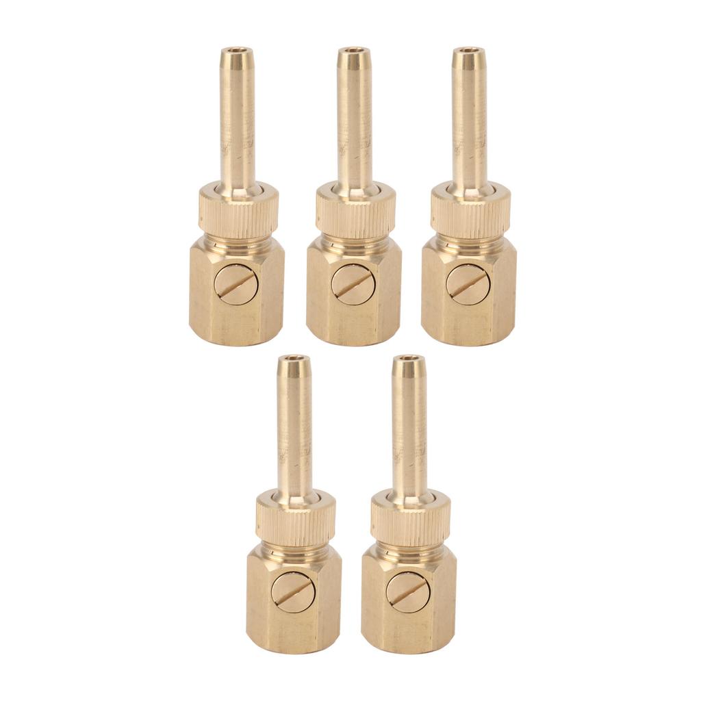 5PCS Fountain Nozzle Fountain Water Spray Sprinkler Head Swimming Pool Brass Deck Jet Nozzle Direct Injection G1 2in