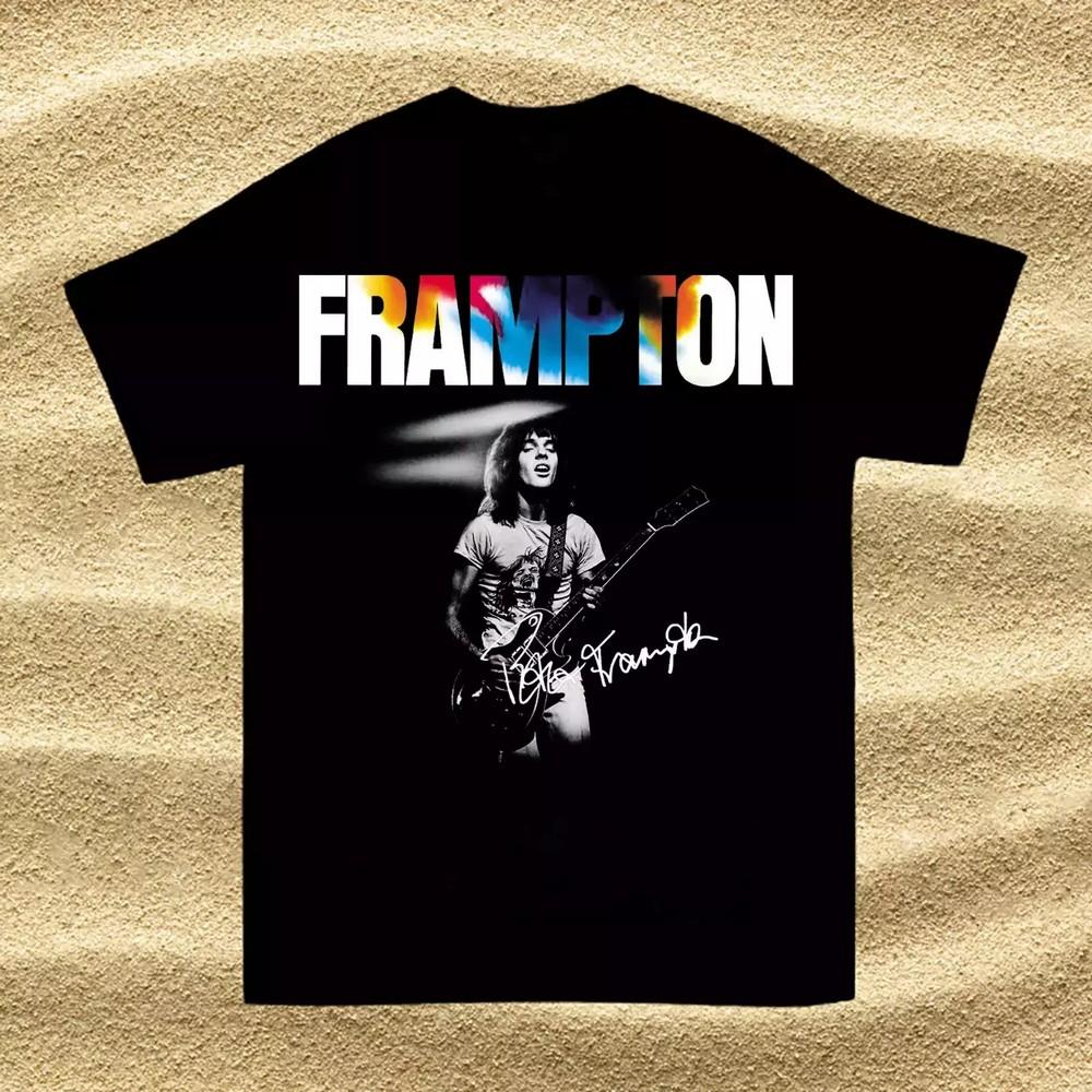 Peter Frampton Singer Cotton Black All Size Unisex T-Shirt.webp Unisex T-Shirt XXXXL