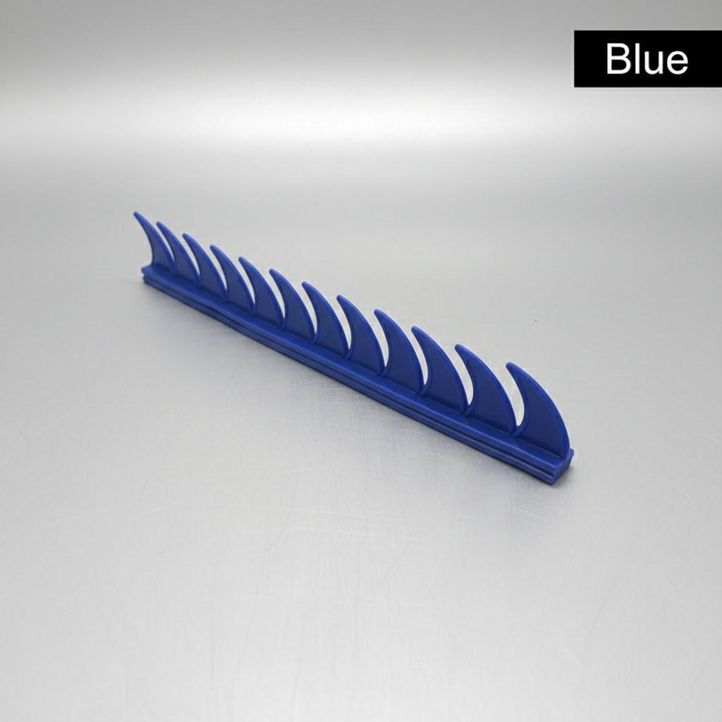 Motorcycle Helmet Decoration Sticker Rubber Saw Blade Accessories for Customizing Helmets Not Included