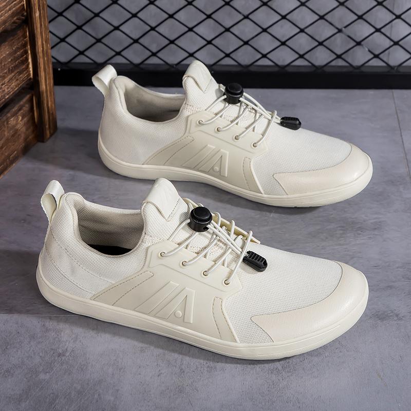 Flat Base Men's and Women's Wide Toe Box Men's Minimalist Barefoot Shoes with a Scattered Sole Cross Suitable for Women's Shoes