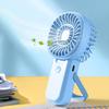 Portable Handheld Fan 3 Speed Mini Personal Fan with Folding Stand for Desktop USB Rechargeable Small Travel Essentials for Summer