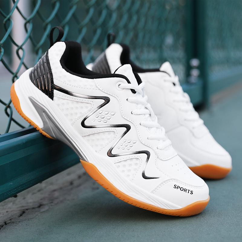 Men's Non-Slip Badminton Shoes - Athletic Shoes Indoor and Outdoor Durable Sports Shoes for Club Games and Table Tennis, New Design