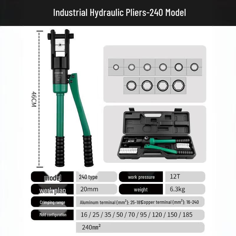 GREENER Hydraulic Crimping Tool