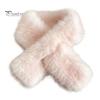 Daily Outdoor Cycling Scarf Faux Fur Collar for Women, Plush Neck Warmer Scarf, Fluffy Solid Color Winter Accessories Scarves, Thanksgiving Christmas