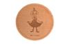 TOUGEI Wooden Coaster 2G Made of Natural Moomin Wooden Tableware 91 X 9mm (Mimura-nee-san) Wood, Series, Coaster, Diameter Approx.
