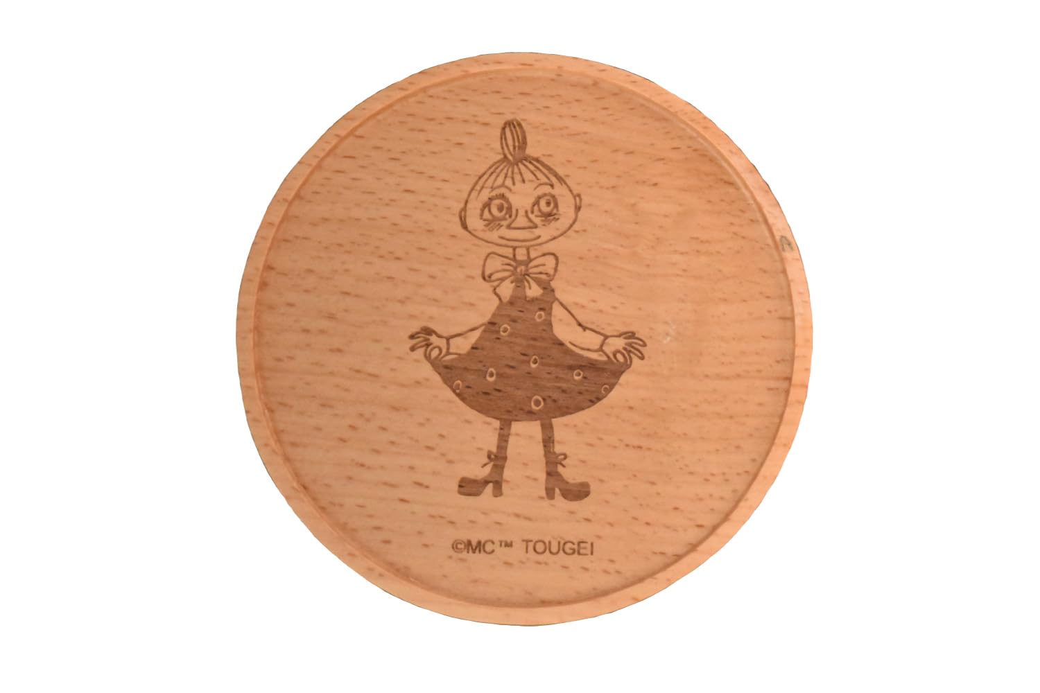 

TOUGEI Деревянная подставка 2G Сделано из натурального дерева Муми-тролли Деревянная посуда 91 x 9 мм (Мимура-нее-сан) Дерево, Серия, Подставка, Диаметр Прибл.