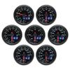 12V 7 Colors LED 2" 52mm Boost/Water Temp/Oil temp/Oil pressure/Voltmeter/Air Fuel ratio/EGT/Tachometer RPM Vaccum For Cars
