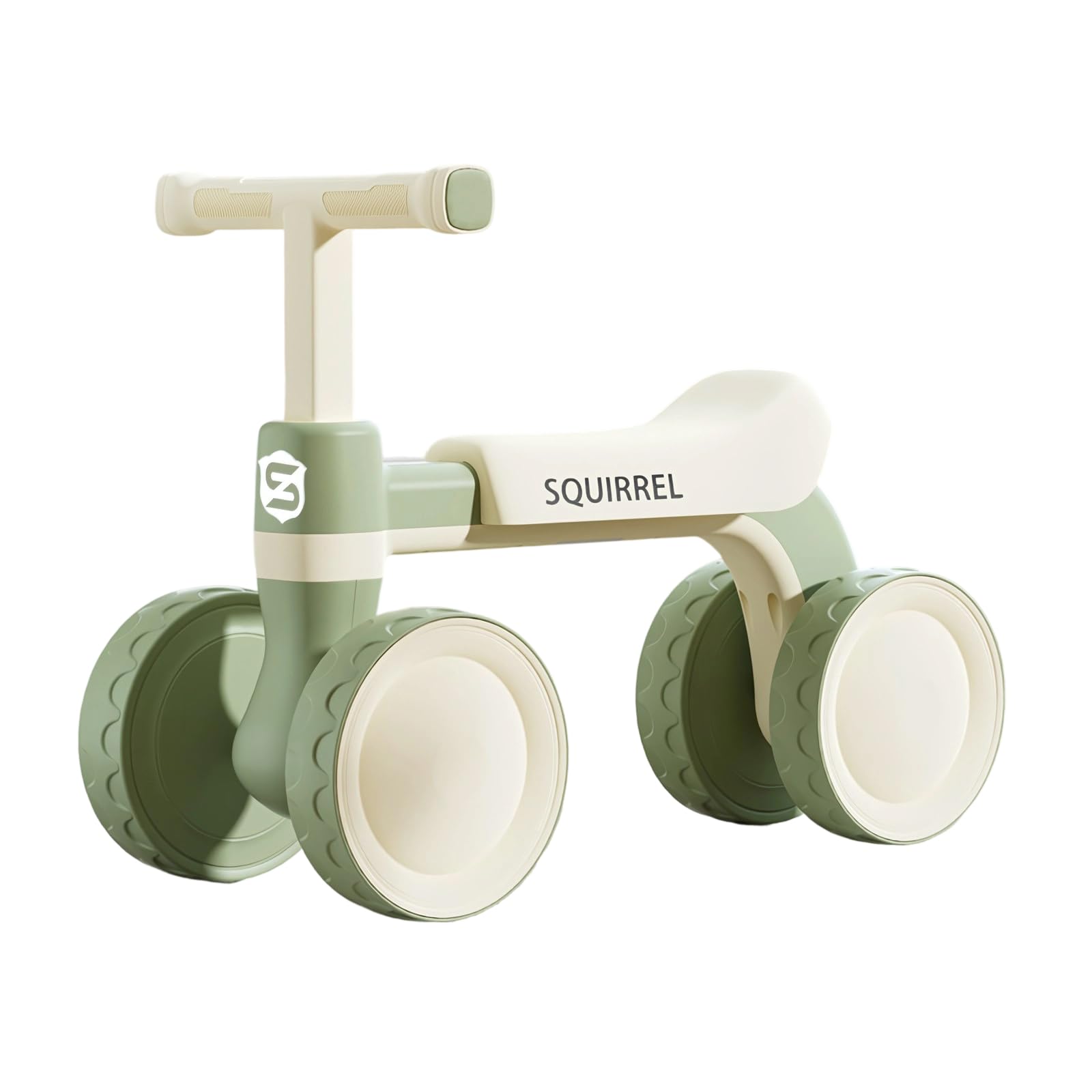 

LittleSo Ages Kick Perfect for and More Pedal-Free Bike, 1-3, Four-Wheel, Anti-Fall, Kids Bike, Ultra-Lightweight, Cute, Toddlers, Boys, Girls, зелёный