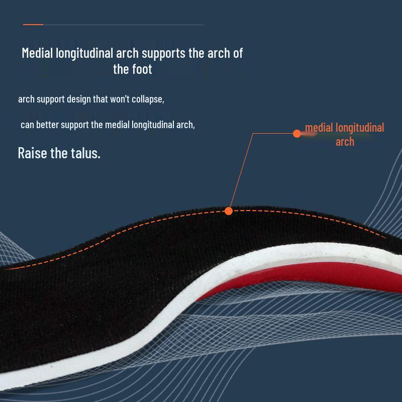 Adult Arch Support Insoles for Student and Military Training - Cushioning Shock Absorption Insoles