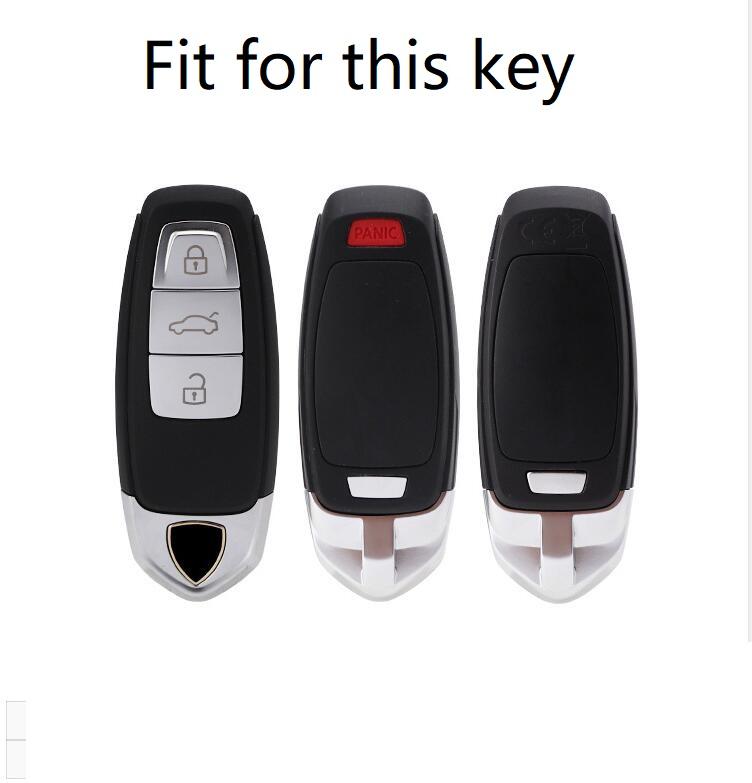 Interior Mouldings Aluminium Alloy Car Key FOB Case Cover For Lamborghini URUS 2018-2021