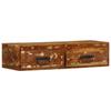 VidaXL Wall-mounted TV Cabinet 80x30x19 Cm Solid Reclaimed Wood, Media Unit, Sideboard, Entertainment Center, 4017462