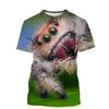 Fashion Insect Spider T Shirt For Men Animal Pattern Short-sleeved T-shirt Funny Casual Streetwear Summer Tops Cool Tee Shirt