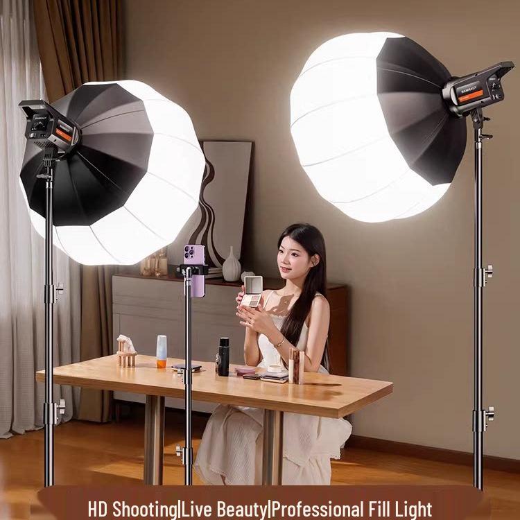 Luce di riempimento Pro Stream: Ideale per Live Streaming di Bellezza, Fotografia, Abbigliamento e Gioielli