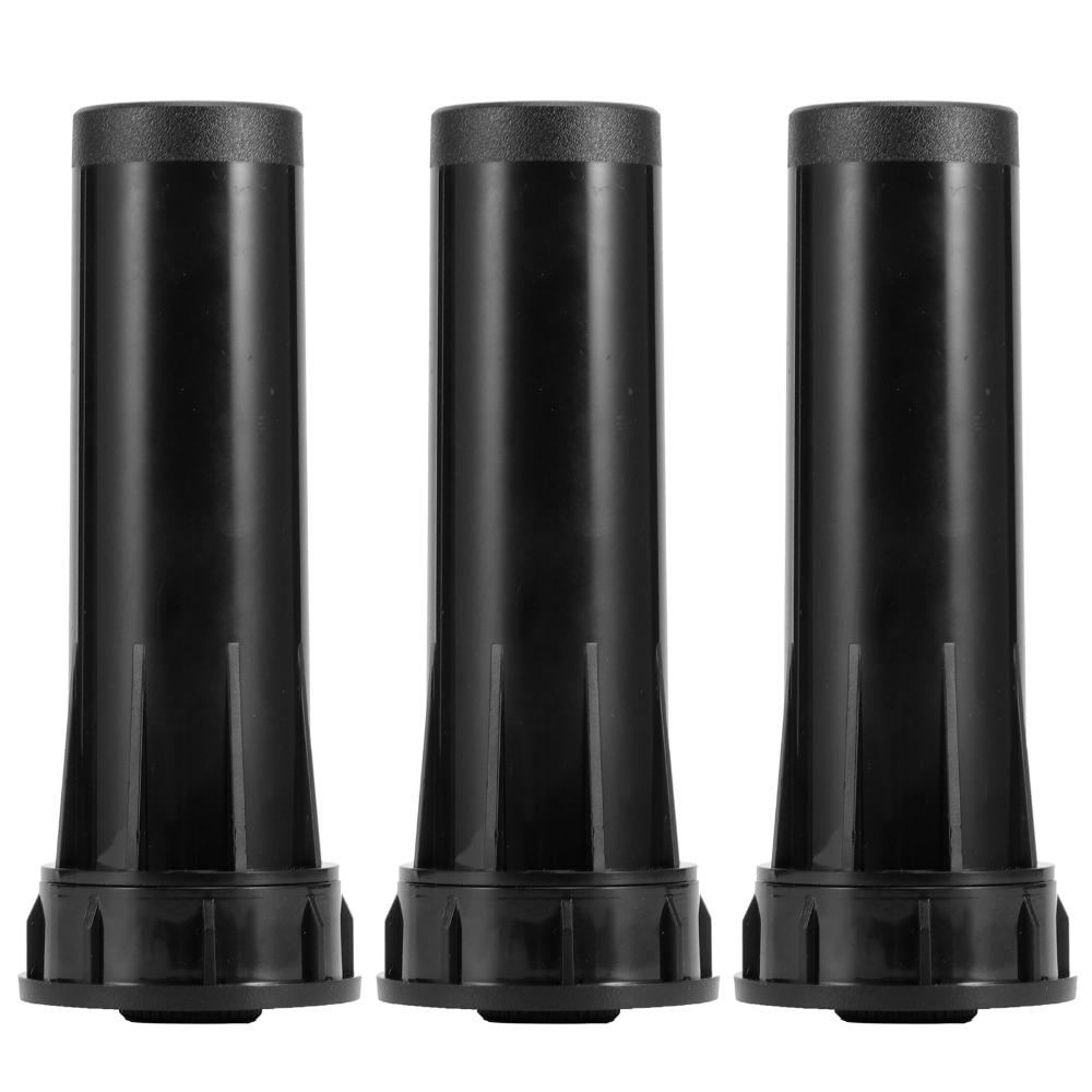 3 Pezzi Ugello Sprinkler in Plastica Ugello di Irrigazione a 360 Gradi Sprinkler Interrato Durevole Irrigazione del Prato