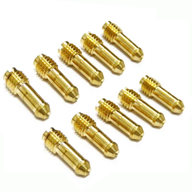 4pcs/set Pilot Jet Idle Slow Jet M5x0.8mm Thread for Mikuni Carb N151.067 Kawasaki KZ1000 GS1000 GS1100 DR-350